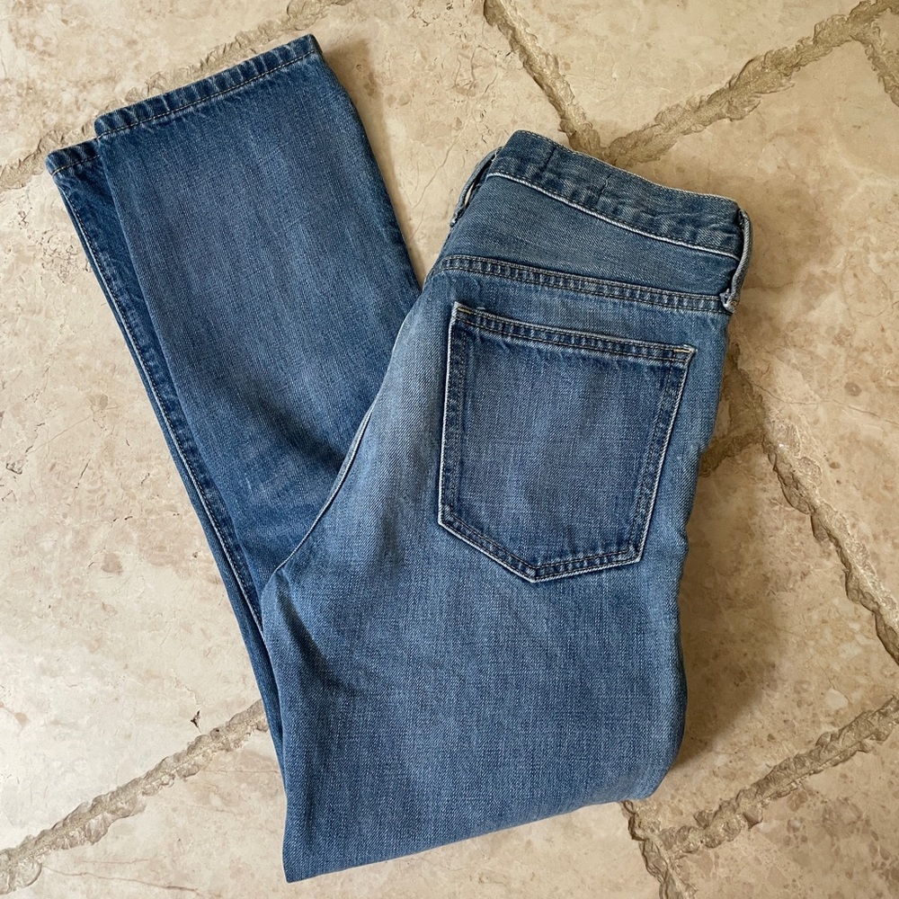 Gap denim jeans authentic boyfriend 25